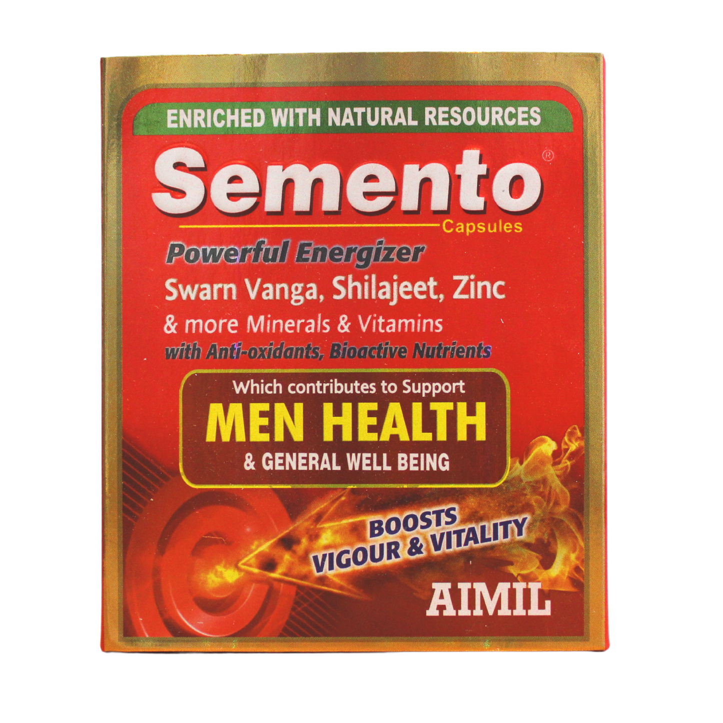 shop semento capsules - 20capsules at price 253.00 from aimil online - ayush care