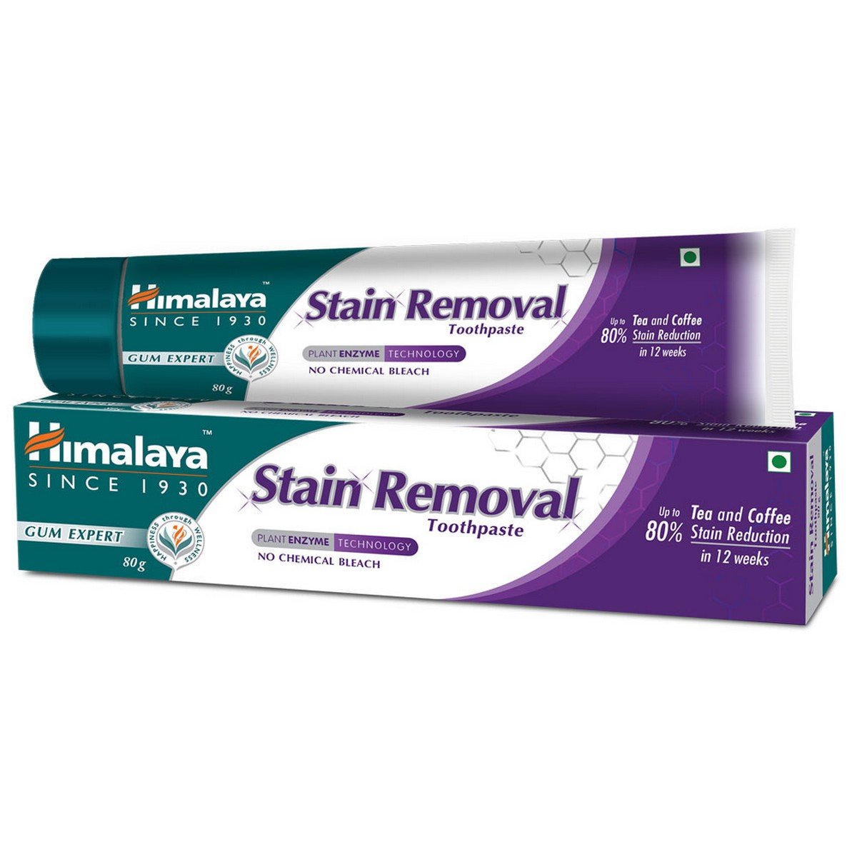 shop himalaya stain removal toothpaste 80gm at price 70.00 from himalaya online - ayush care