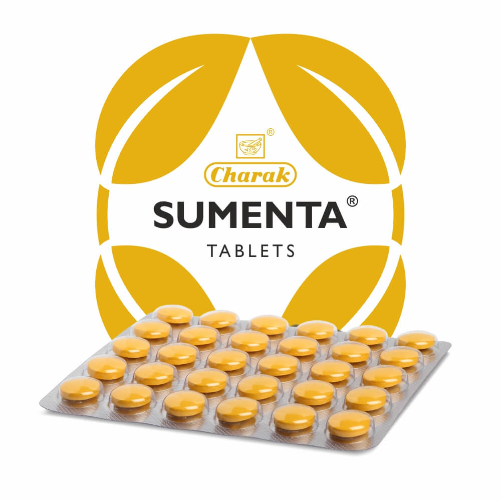 Shop Sumenta Tablets - 30Tablets at price 125.00 from Charak Online - Ayush Care