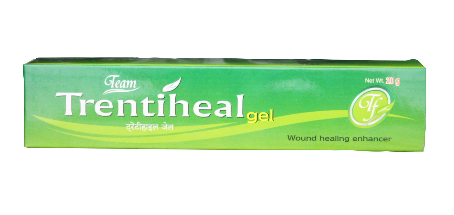 Shop Trentiheal gel 20gm at price 92.00 from Team Online - Ayush Care