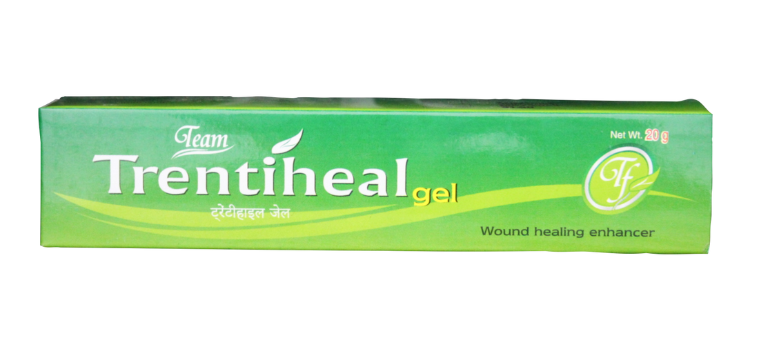 Shop Trentiheal gel 20gm at price 92.00 from Team Online - Ayush Care