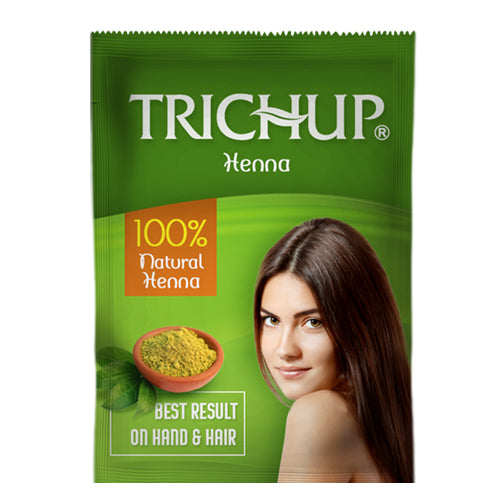 shop trichup natural henna powder 100g at price 60.00 from vasu herbals online - ayush care