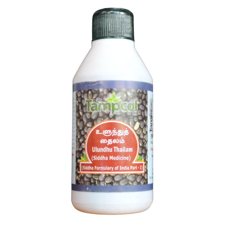 Shop Tampcol Ulunthu Thailam 100ml at price 55.50 from Tampcol Online - Ayush Care