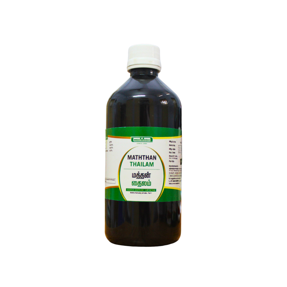 Buy Mathan Thailam 500ml Online - Ayush Care