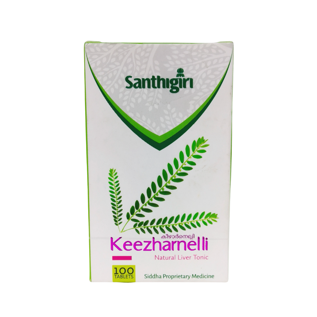 Shop Santhigiri Keezhanelli Tablets - 100Tablets at price 130.00 from Santhigiri Online - Ayush Care