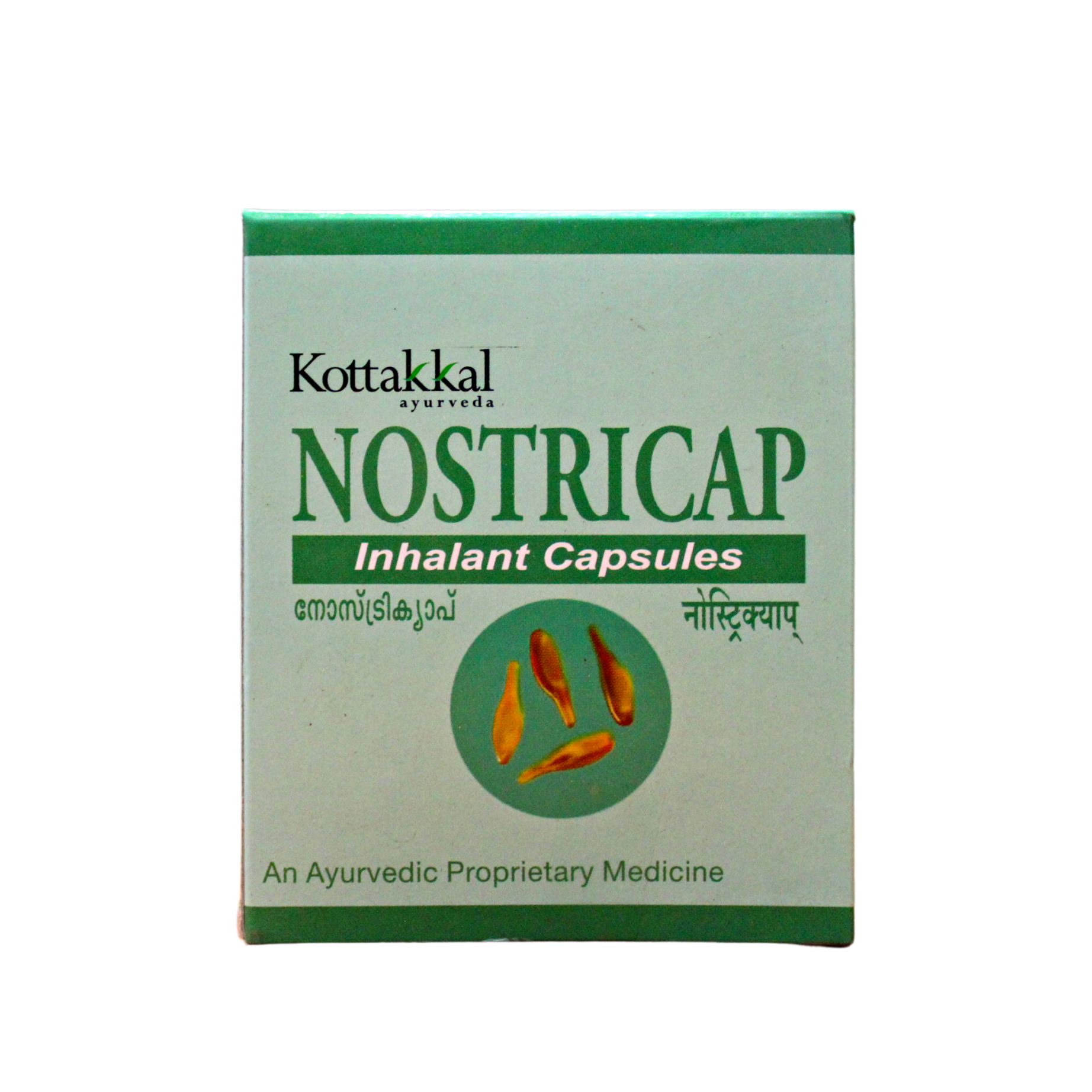 Shop Nostricap Capsules - 10Capsules at price 40.00 from Kottakkal Online - Ayush Care