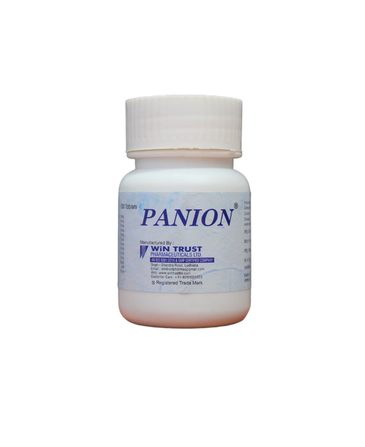 Shop Panion Tablets 100Tablets at price 310.00 from Wintrust Online - Ayush Care