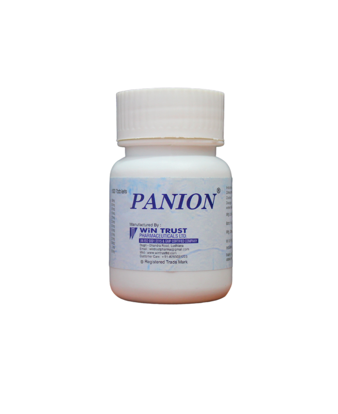 Shop Panion Tablets 100Tablets at price 310.00 from Wintrust Online - Ayush Care