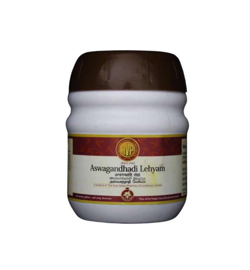 shop ashwagandhadhi lehyam 200gm at price 100.00 from avp online - ayush care