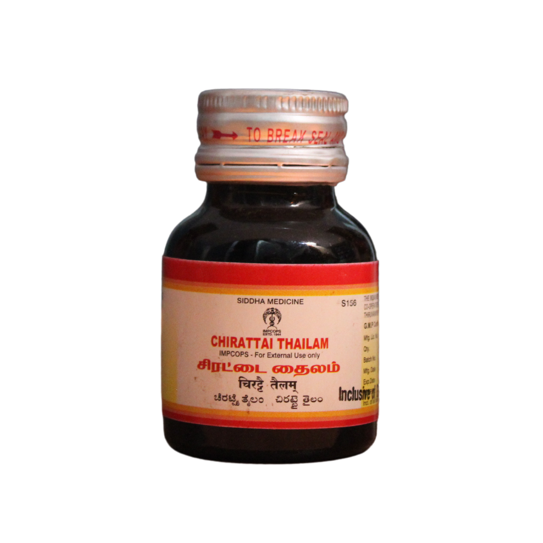 Shop Impcops Chirattai Thailam 30ml at price 375.00 from Impcops Online - Ayush Care