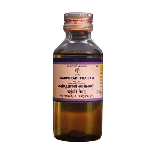 Shop Impcops Karpuradi Thailam 100ml at price 161.00 from Impcops Online - Ayush Care