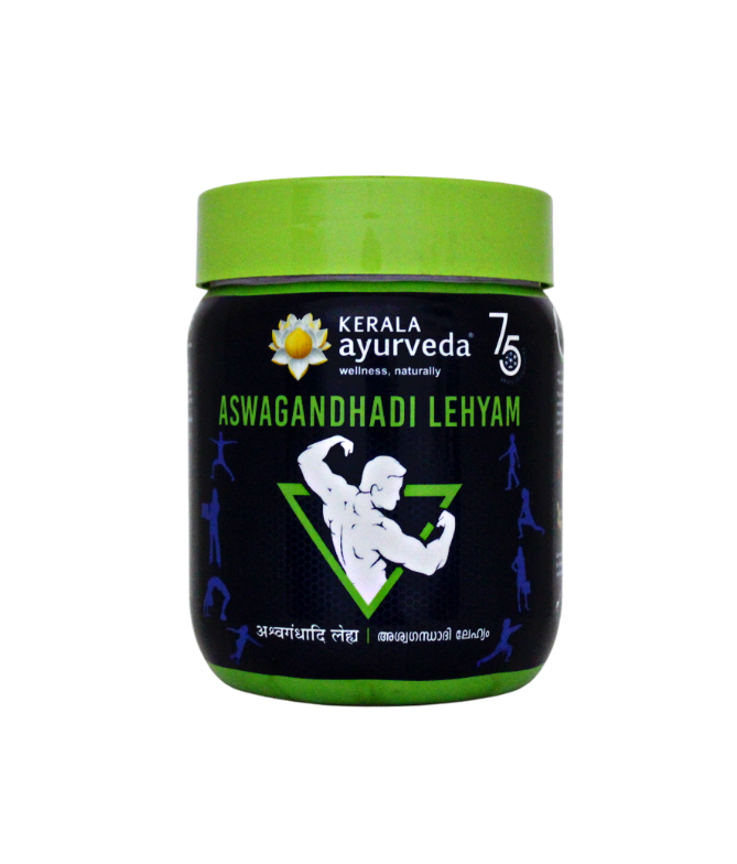 shop kerala ayurveda ashwagadha lehyam 500gm at price 240.00 from kerala ayurveda online - ayush care