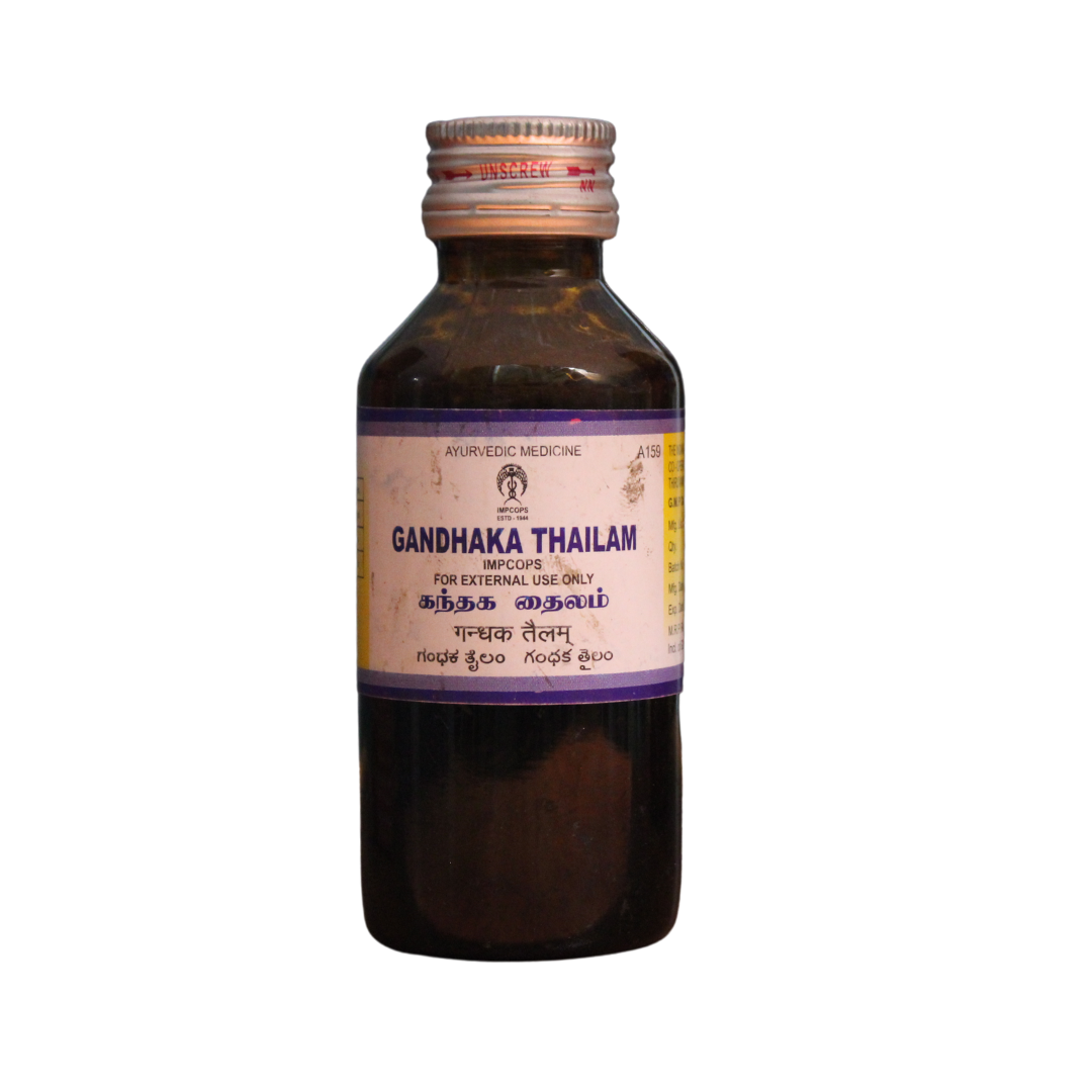 shop impcops gandhaka thailam 100ml at price 105.00 from impcops online - ayush care