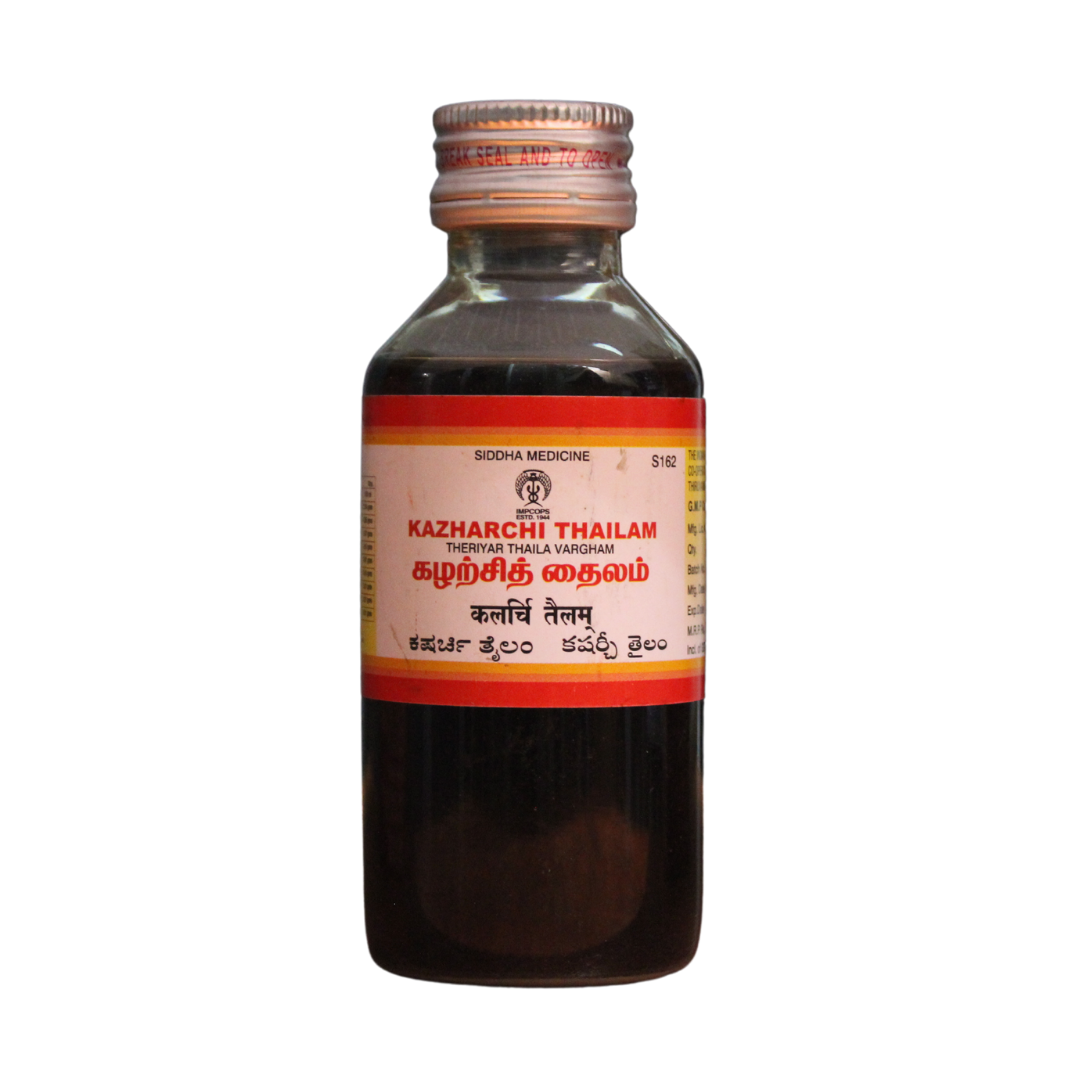 shop impcops kazharchi thailam 100ml at price 201.00 from impcops online - ayush care