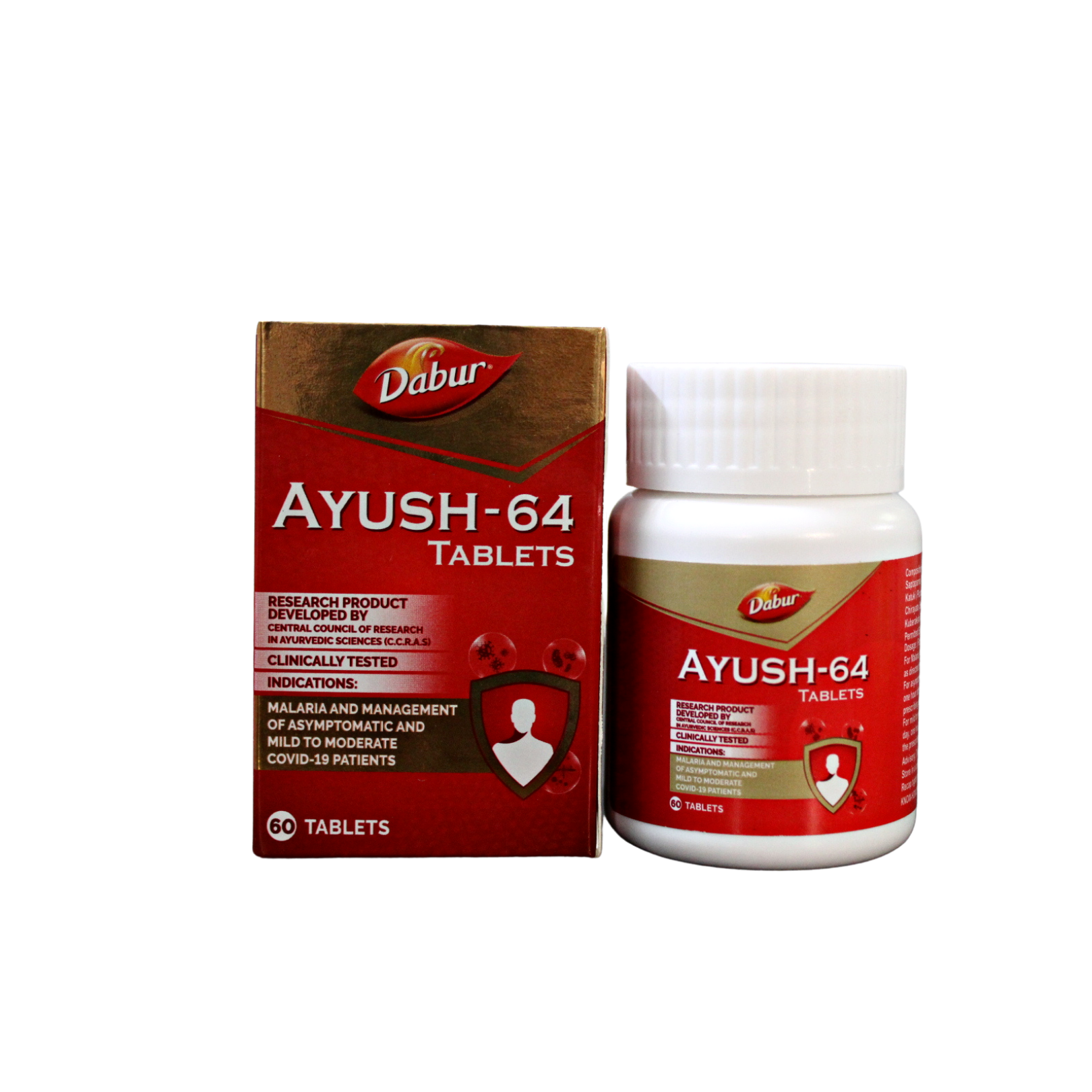 Shop Dabur AYUSH-64 Tablets - 60Tablets at price 320.00 from Dabur Online - Ayush Care