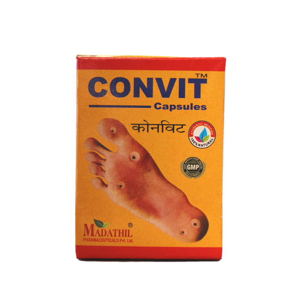 Shop Convit Capsules - 30 Capsules at price 180.00 from Madathil Online - Ayush Care