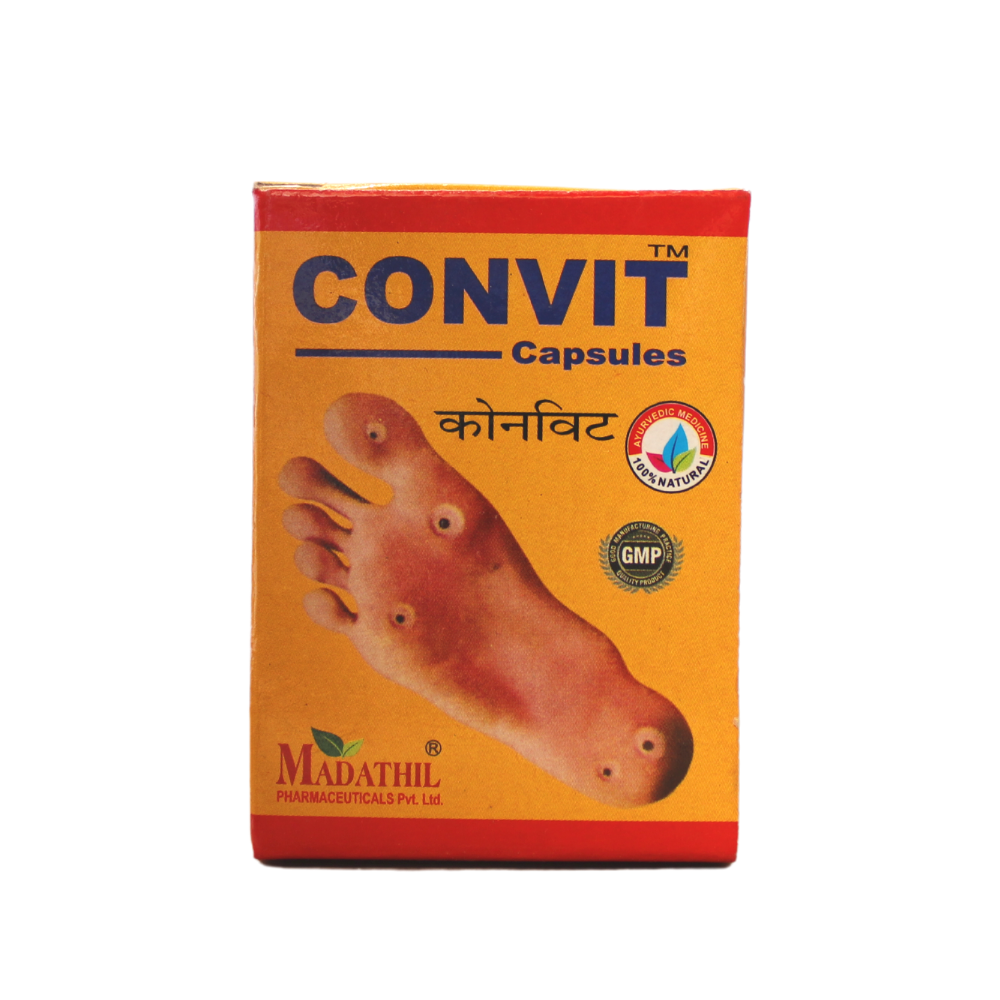 shop convit capsules - 30 capsules at price 180.00 from madathil online - ayush care