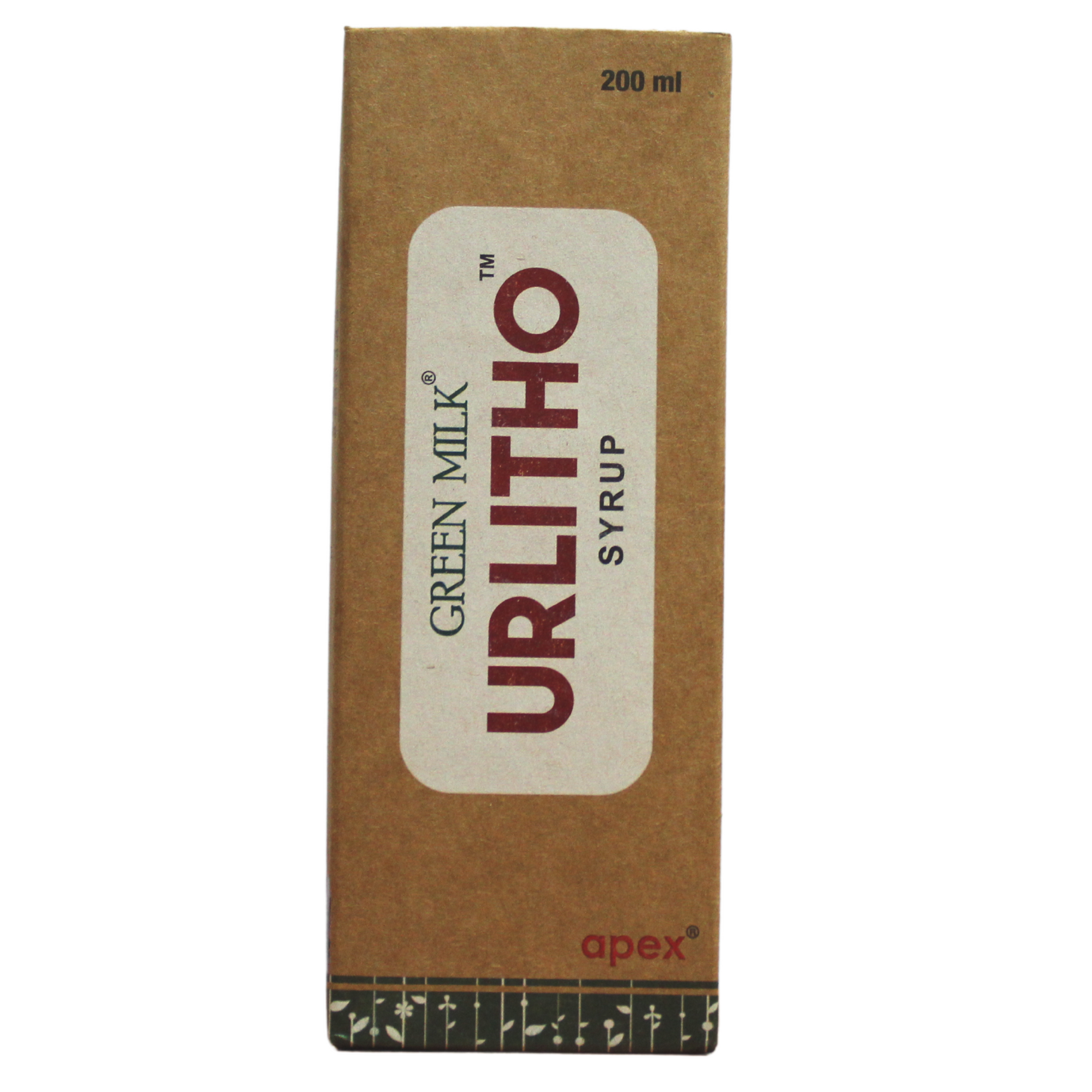 Shop Urlitho syrup 200ml at price 160.00 from Apex Ayurveda Online - Ayush Care