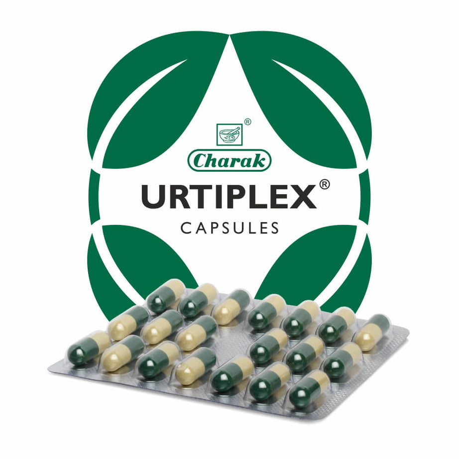 Shop Urtiplex Capsules - 20Capsules at price 165.00 from Charak Online - Ayush Care