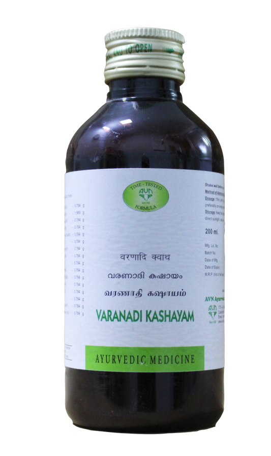 Shop Varanadi kashayam 200ml at price 108.00 from AVN Online - Ayush Care