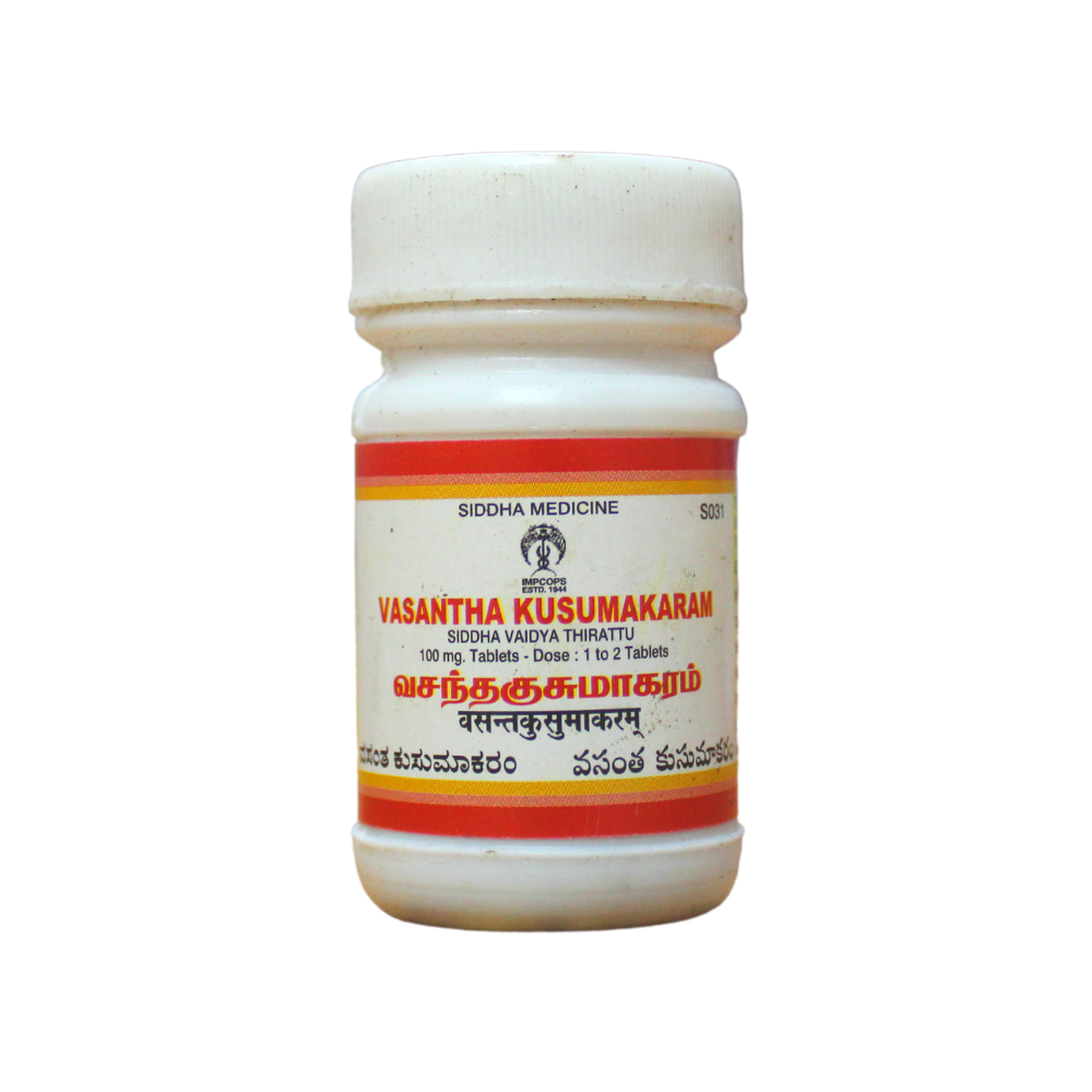 vasanthakusumakaram tablets 10gm