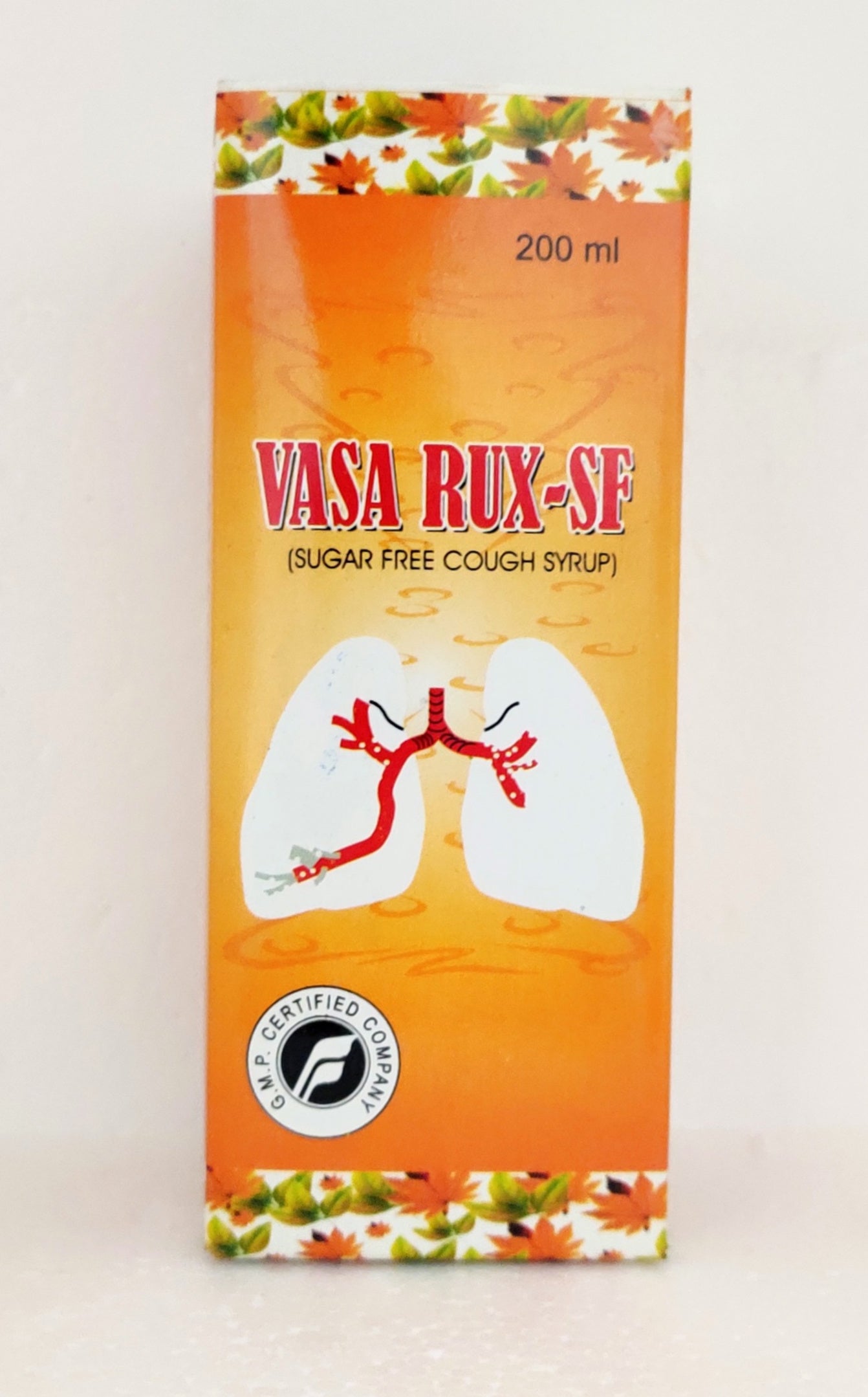 Shop Vasa rux sf syrup 200ml at price 140.00 from Fort Herbal Drugs Online - Ayush Care