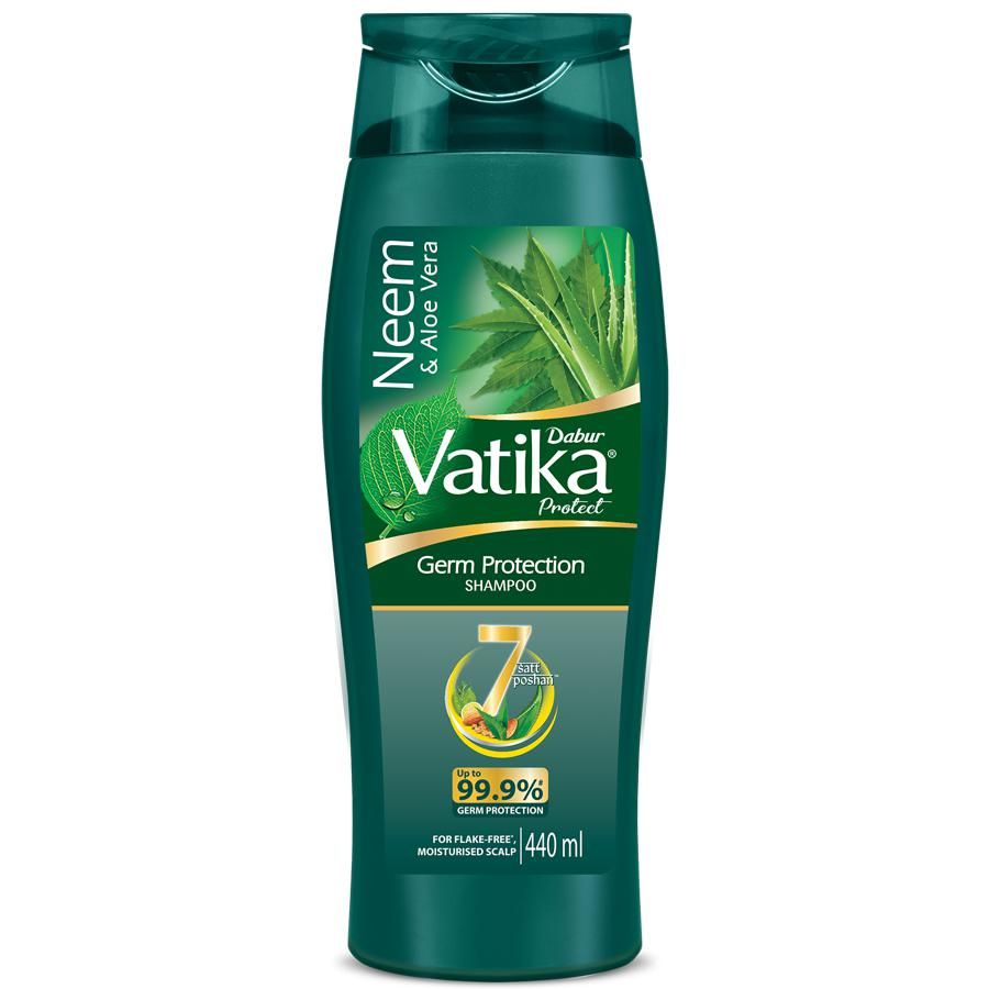 shop dabur vatika germ protection shampoo at price 45.00 from dabur online - ayush care