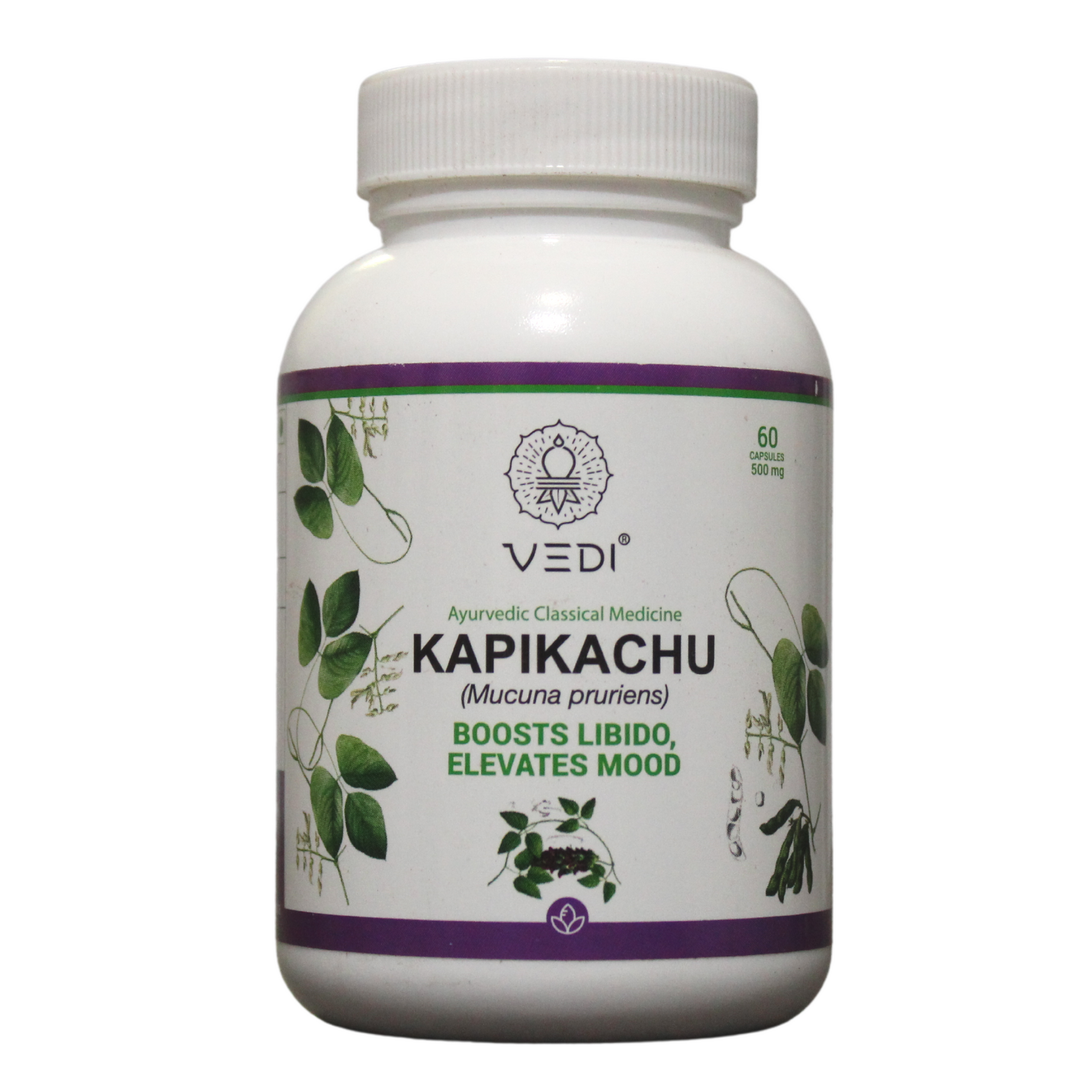 Shop Vedi Kapikachu Capsules - 60Capsules at price 395.00 from Vedi Herbals Online - Ayush Care