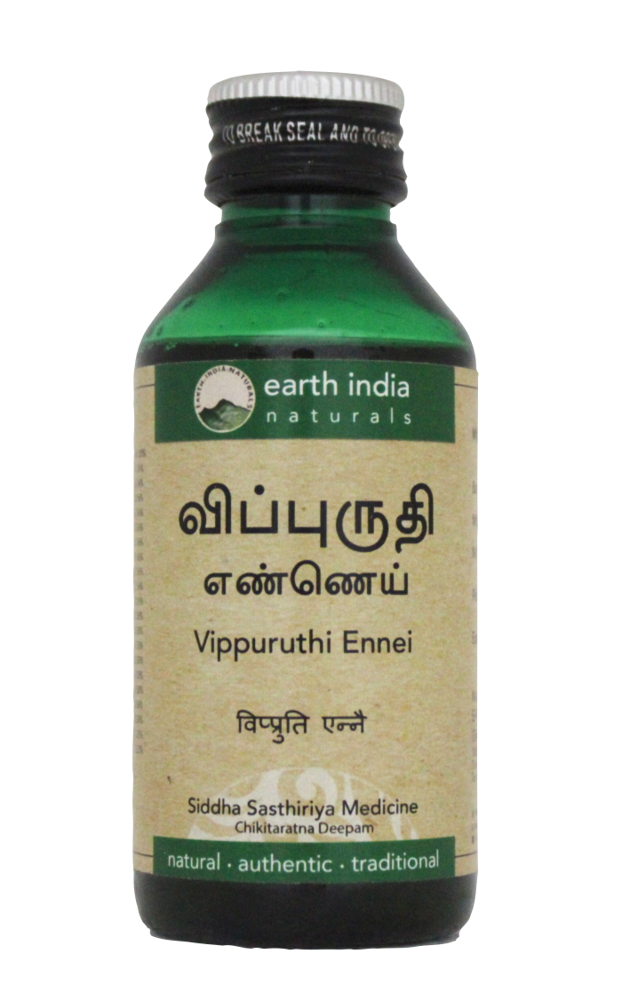 Shop Vippuruthi ennai 100ml at price 338.00 from Earth India Online - Ayush Care