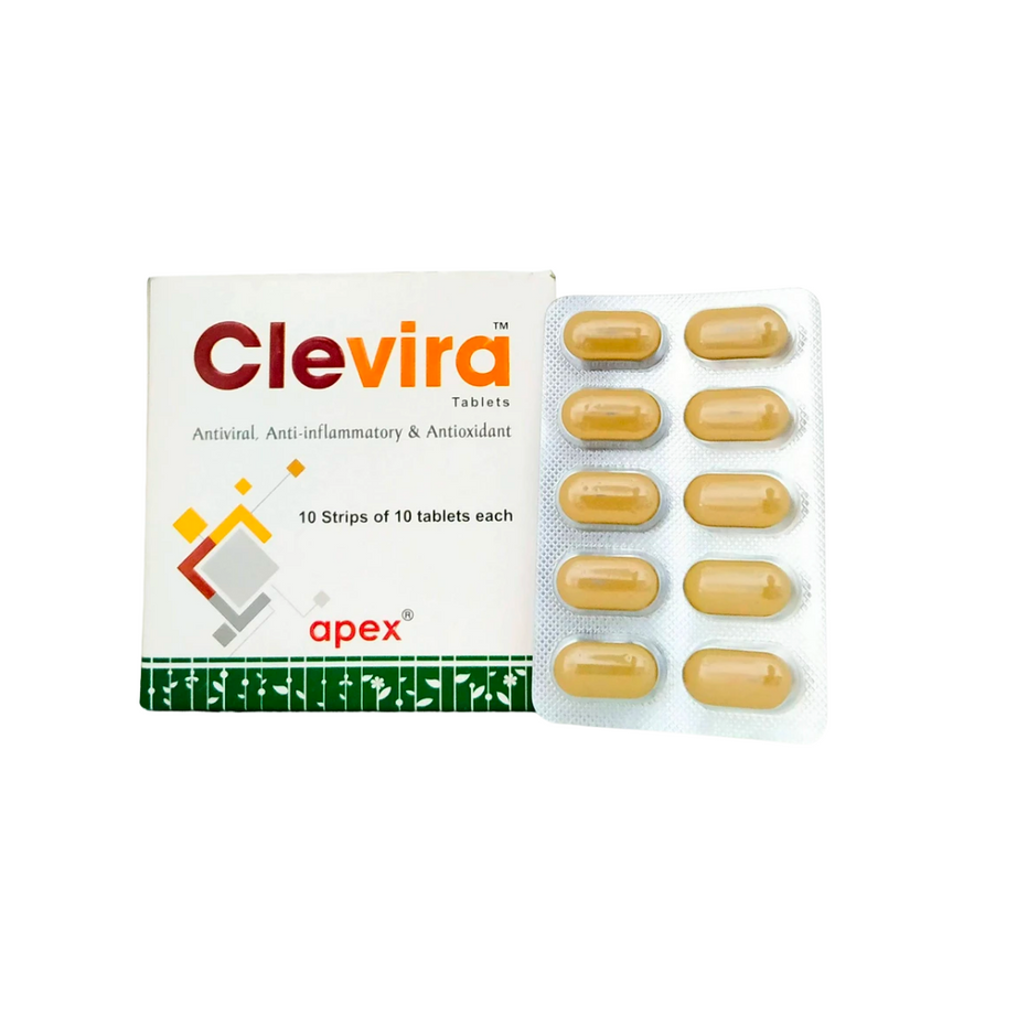 Shop Clevira Tablets - 10Tablets at price 110.00 from Apex Ayurveda Online - Ayush Care