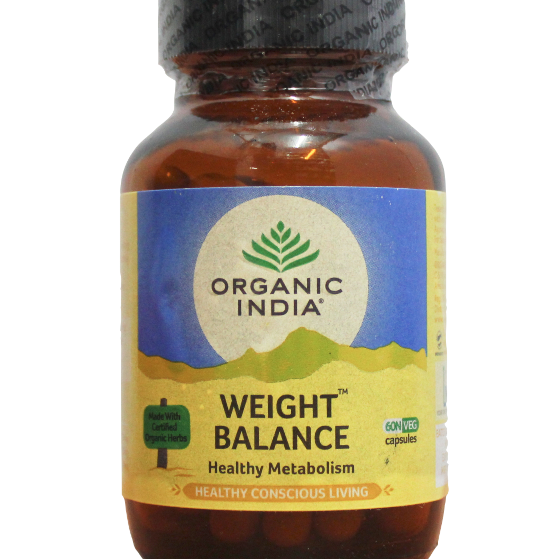 Shop Weight balance 60capsules at price 225.00 from Organic India Online - Ayush Care