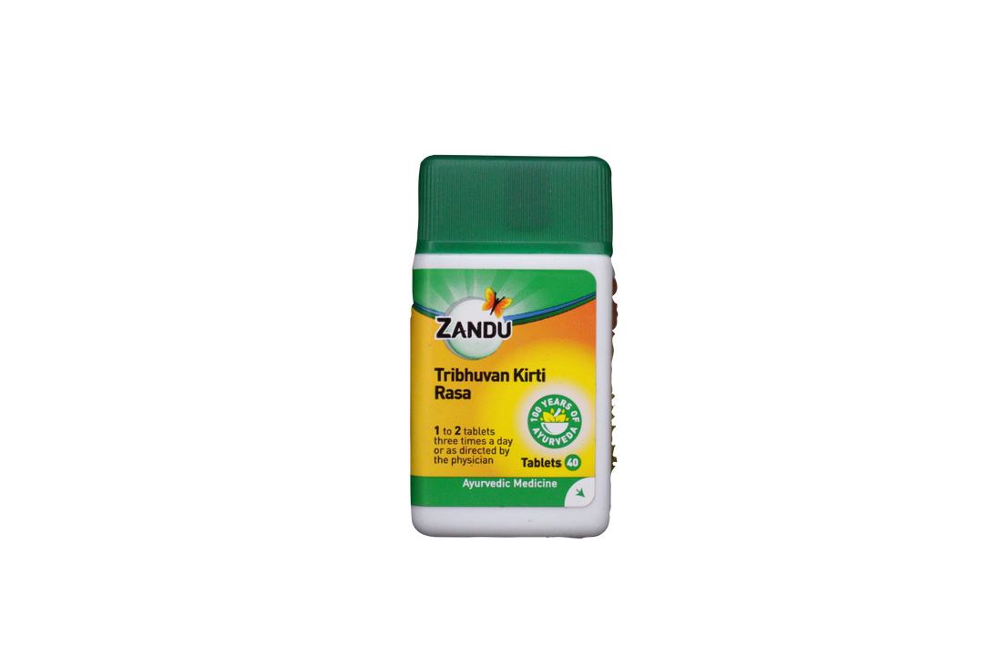 Shop Zandu Tribhuvan kirit rasa - 40Tablets at price 55.00 from Zandu Online - Ayush Care