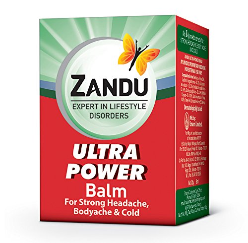 shop zandu ultra power pain balm - 8ml at price 45.00 from zandu online - ayush care