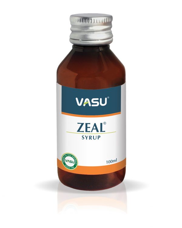 Shop Zeal Syrup 100ml at price 70.00 from Vasu herbals Online - Ayush Care