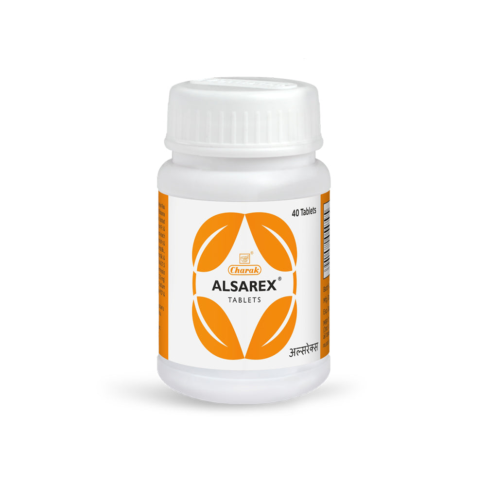 Shop Charak Alsarex 40Tablets at price 120.00 from Charak Online - Ayush Care