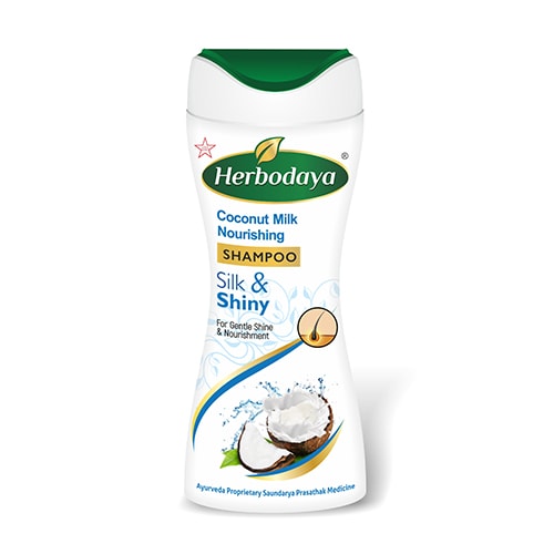 shop herbodaya coconut milk nourishing shampoo 100ml at price 90.00 from herbodaya online - ayush care