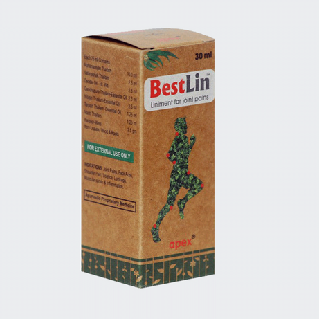 Shop Bestlin Liniment Oil 50ml at price 135.00 from Apex Ayurveda Online - Ayush Care