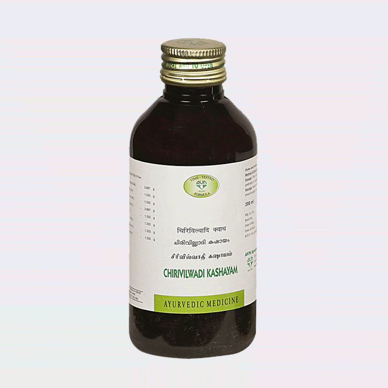 Shop AVN Chirivilwadi Kashayam 200ml at price 139.00 from AVN Online - Ayush Care