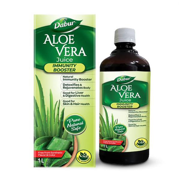 Shop Dabur Aloevera Juice 1Litre at price 270.00 from Dabur Online - Ayush Care