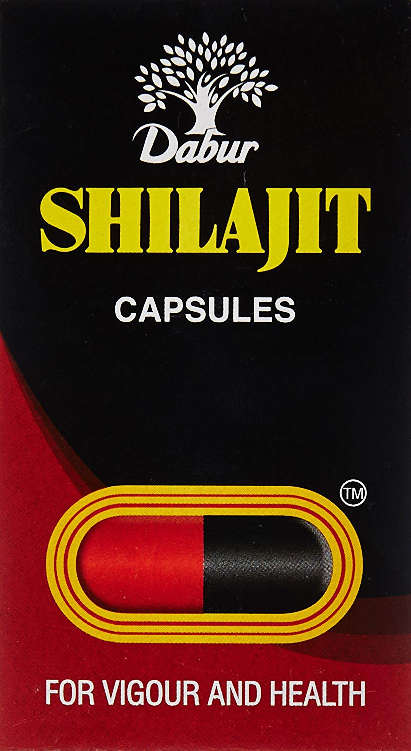 Shop Dabur Shilajit - 100Capsules at price 500.00 from Dabur Online - Ayush Care