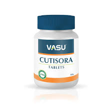 Shop Vasu Cutisora Tablets 60Tablets at price 210.00 from Vasu herbals Online - Ayush Care