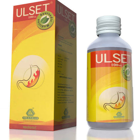 Shop Ulset Syrup 100ml at price 140.00 from Shankar Pharmacy Online - Ayush Care