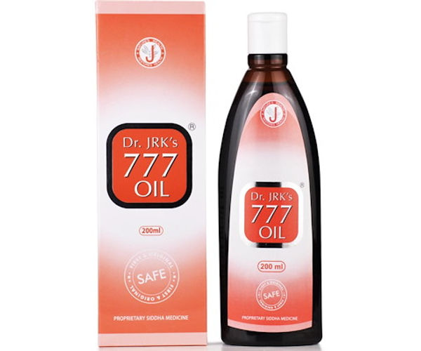 shop dr.jrk 777 oil 100ml at price 235.00 from dr.jrk online - ayush care