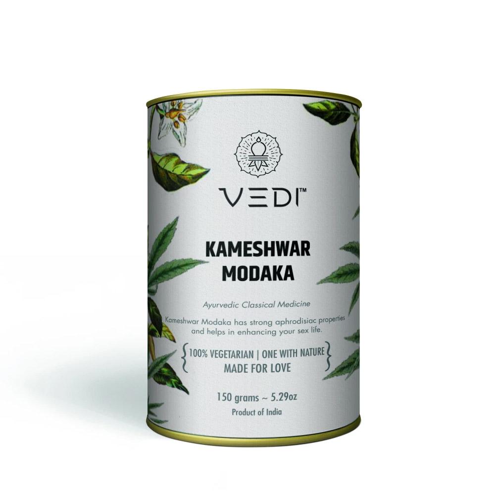 Shop Vedi Kameshwar Modaka 150gm at price 390.00 from Vedi Herbals Online - Ayush Care