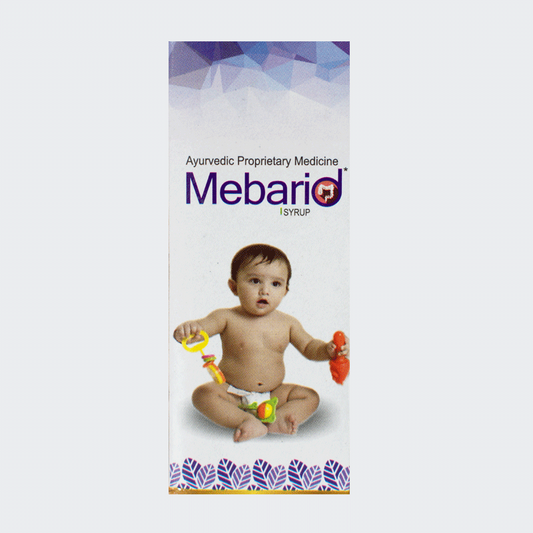 Shop Mebarid Syrup 60ml at price 60.00 from SG Phyto Online - Ayush Care