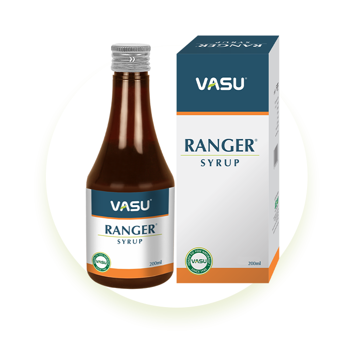 shop ranger syrup 200ml at price 140.00 from vasu herbals online - ayush care