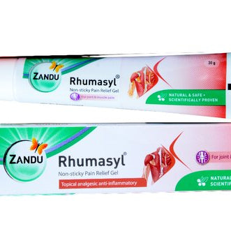 Shop Zandu Rhumasyl Gel 30gm at price 90.00 from Zandu Online - Ayush Care
