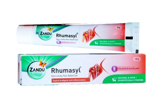 Shop Zandu Rhumasyl Gel 30gm at price 90.00 from Zandu Online - Ayush Care
