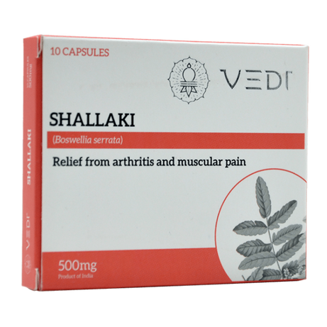 Shop Vedi Shallaki Capsules - 10Capsules at price 90.00 from Vedi Herbals Online - Ayush Care