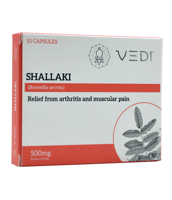 Shop Vedi Shallaki Capsules - 10Capsules at price 90.00 from Vedi Herbals Online - Ayush Care